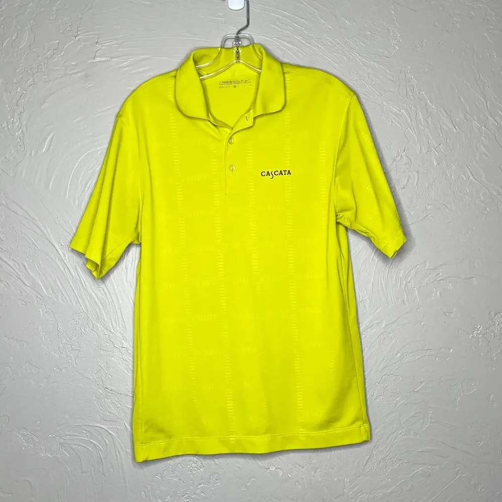 Nike Golf Dri-Fit Cascata polo mens size small